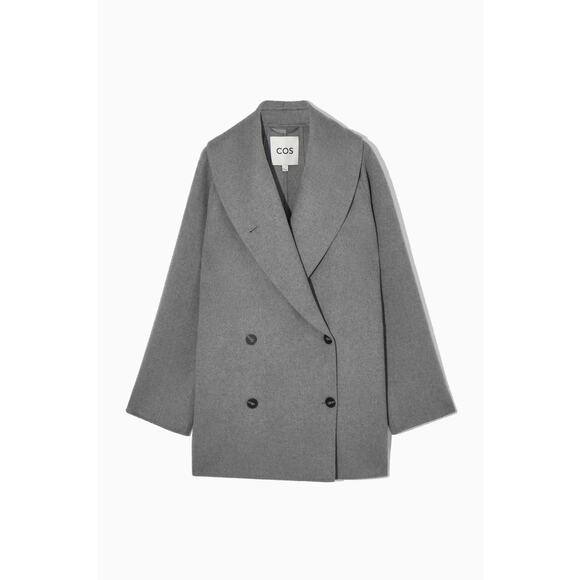 COS The Oversized Wool Jacket - M - Grey